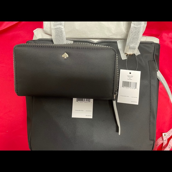 Kate Spade purse and matching wallet - Picture 3 of 8